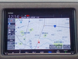 純正ギャザズメモリーナビ(VXM-197VFEi)が装備されております。純正扱いのナビで保証対象となり、ご安心してお使いいただけます。
