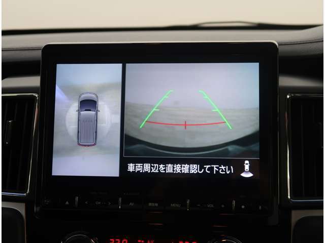 マルチアラウンドモニター装備　車庫入れも楽々です