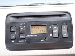 CDオーディオ・ラジオが付いてます。