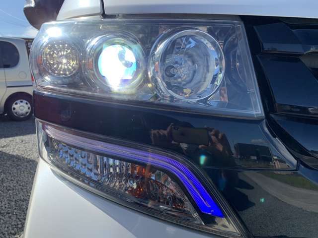 HIDヘッドライト！