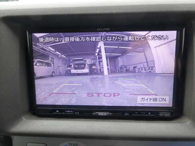 イクリプスメモリーナビ（フルセグTV・CD・DVD）、Bカメラも付いてます。