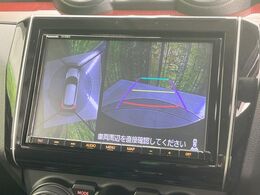 【全方位モニター用カメラ】専用のカメラにより、上から見下ろしたような視点で360度クルマの周囲を確認することができます☆縦列駐車や幅寄せ時に活躍してくれます♪