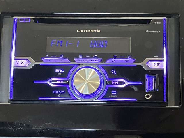 CDチューナーがついています！その日の気分に合わせてお気に入りのCDとドライブを楽しみましょう！
