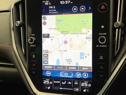 【11.6インチナビ】スマートフォン感覚で使用できる、インパクトのある11.6インチナビを装備！ナビやオーディオ操作はもちろん、各種車両情報もこの画面から確認・設定できます♪