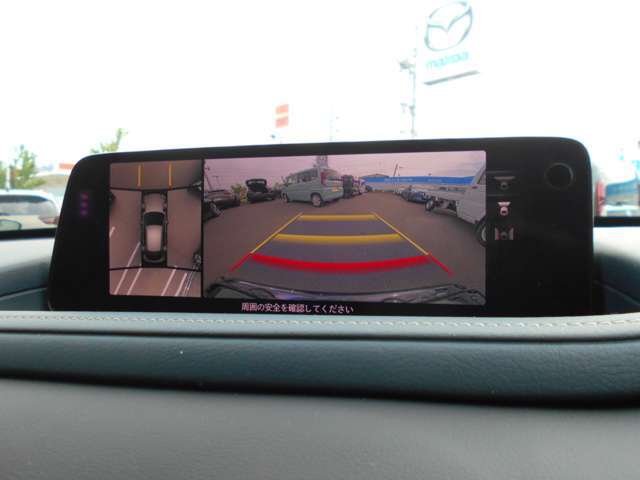 360°モニター付き
