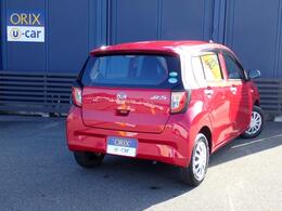 リヤビューの画像になります。オリックス認定中古車には、ご購入後も安心してお乗りいただくために、独自の「オリックス認定中古車保証」をお付けしています。