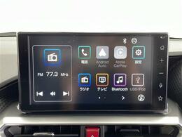 【純正9インチディスプレイオーディオ】スマホに接続すれば「Apple CarPlay」または「Android Auto」から、アプリのナビや電話・メッセージ・音楽などが利用できます！
