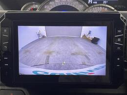 【バックカメラ】駐車が苦手な方でも映像で後方の安全確認もしっかり♪見えない死角の部分や距離感などモニター確認することが可能です！