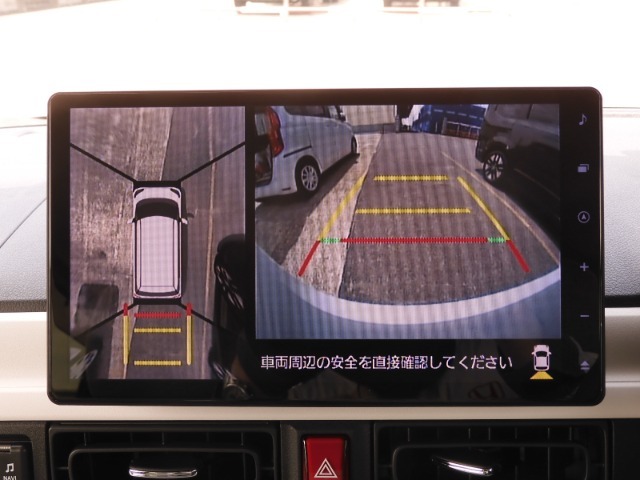 ◆全周囲カメラシステム◆運転席から見えにくい後方などをナビ画面で確認でき運転を支援するシステムです！