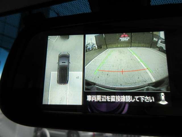 ☆夜や雨の日でも安心の全周囲＆バックカメラの画像です！
