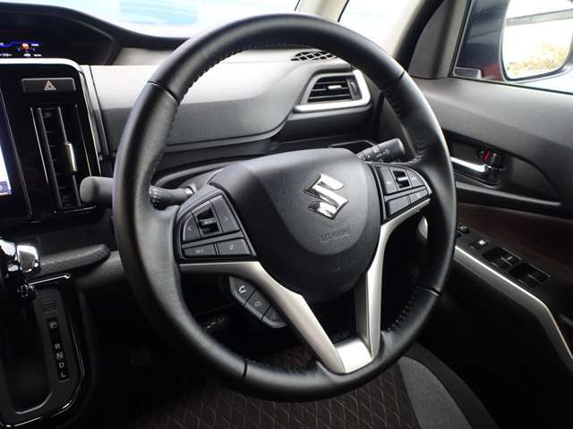 ◆革巻チルトステアリング