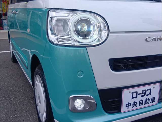 明るくて安心のLEDヘッドランプ！暗くなると自動で点灯する機能が付いています！