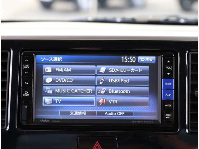 DVDビデオ再生/CD録音/Bluetooth接続できます！