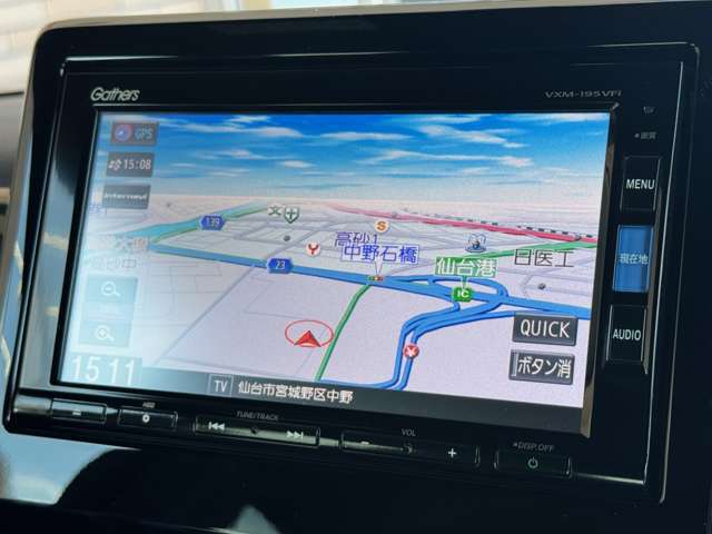 純正ナビ＆フルセグTV装備車輌♪その他、Bluetooth等AVソースも充実しております♪