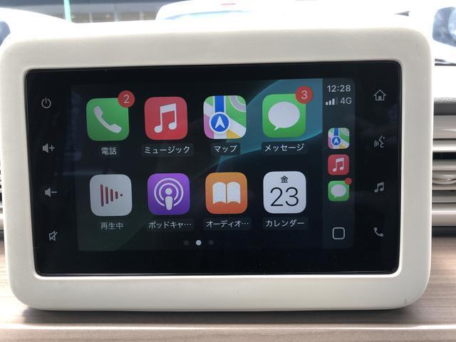 iPhoneを繋ぐとこんな感じで画面上でアプリを使えます☆