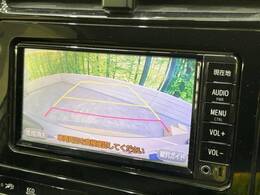 【バックカメラ】駐車時に後方がリアルタイム映像で確認できます。大型商業施設や立体駐車場での駐車時や、夜間のバック時に大活躍！運転スキルに関わらず、今や必須となった装備のひとつです！