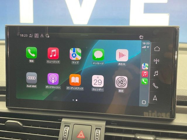 ●Apple　Car　Play：スマホとの有線接続で、ナビ・オーディオ再生などスマホのアプリ機能が画面でも使える便利機能です！