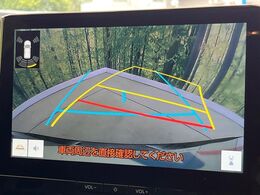 【バックカメラ】駐車時に後方がリアルタイム映像で確認できます。大型商業施設や立体駐車場での駐車時や、夜間のバック時に大活躍！運転スキルに関わらず、今や必須となった装備のひとつです！