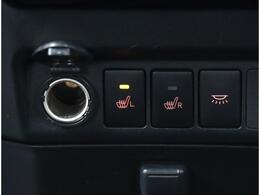 寒い冬に便利なシートヒーターを搭載！
