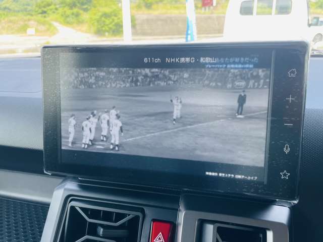 メモリナビです。フルセグTVが観れます。