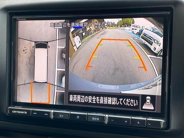 【アラウンドビューモニター】を装備で駐車が苦手な方でも安心です。