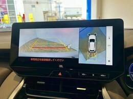 【全周囲カメラ】搭載で駐車に慣れていない方や狭い場所でも安全に駐車できます♪