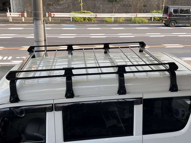禁煙車・パワステ・パワーウインドウ・ナビTV・DVD・CD・両側スライドドア・キーレスエントリー・5AGS・オーバーヘッドコンソール・ルーフキャリア・USB
