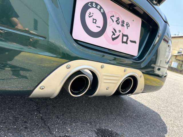 純正OPのヒートガード付き！！