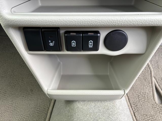シートヒーターが暖かい