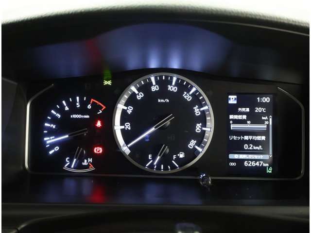 メーターも見やすく安全運転をサポートいたします！