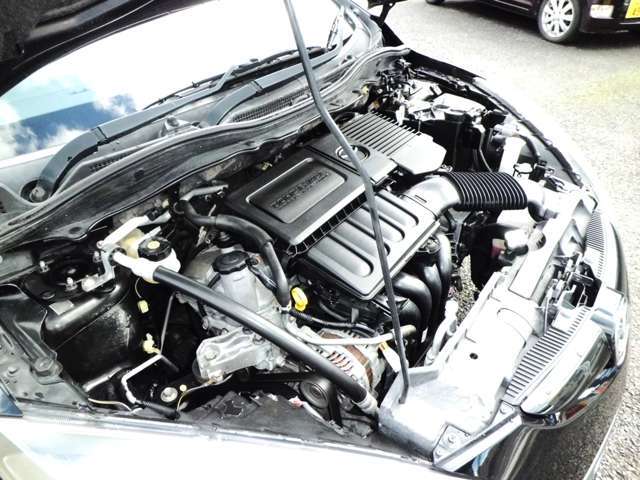 納車前点検などお任せ下さい。エンジンオイル　オイルエレメント　ブレーキオイル　冷却水など　しっかりメンテナンス後納車致します。