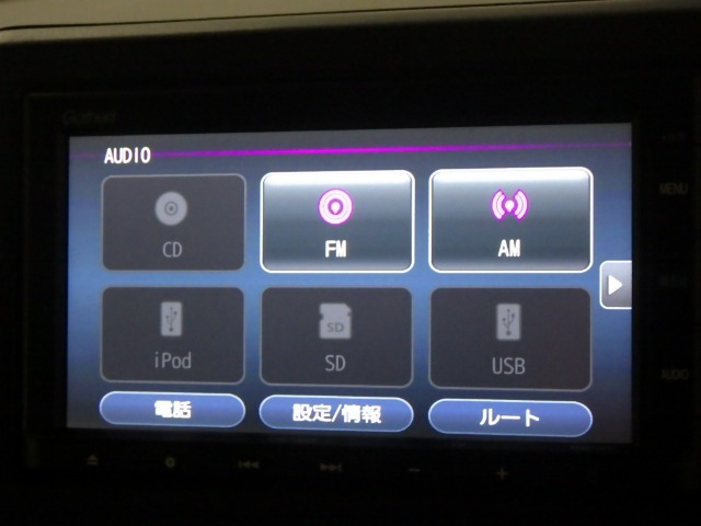 ホンダ純正ギャザズディスプレイオーディオ☆ブルートゥースやCDなどがご利用できます。
