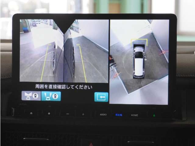 ◆全周囲カメラシステム◆運転席から見えにくい後方などをナビ画面で確認でき運転を支援するシステムです！