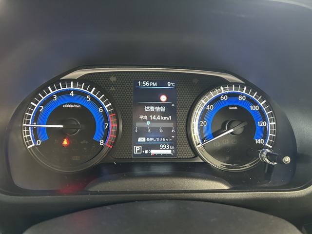 メーターも見やすいです。