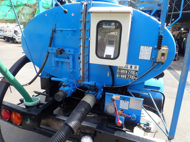 いすゞ エルフ 2.7t バキュームカー 東急 VC3 2008年 14.7万キロ