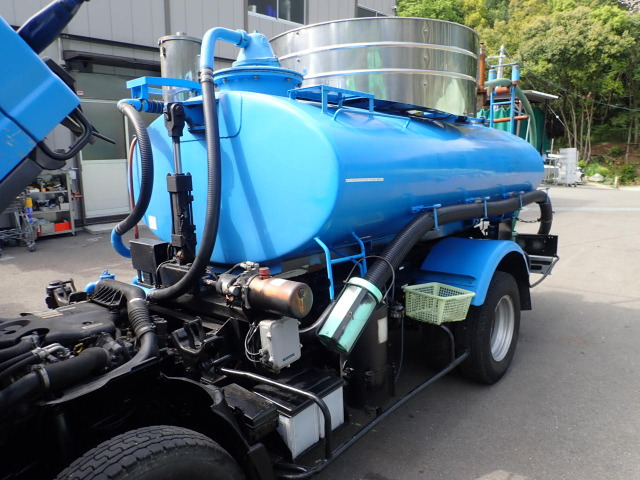 いすゞ エルフ 2.7t バキュームカー 東急 VC3 2008年 14.7万キロ