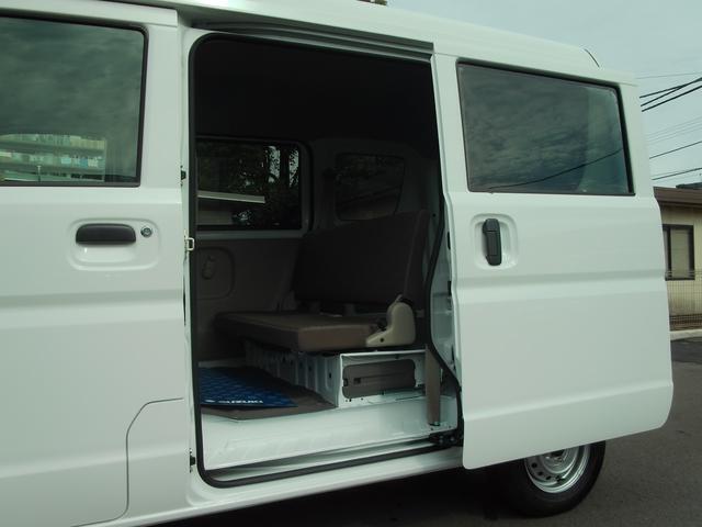 乗り降りも積み下ろしもスライドドアは何かと便利です☆