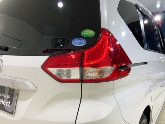視認性がいいテールランプ。後続車にも存在をアピール