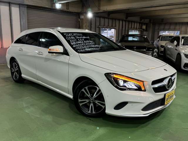 ★MB CLA180 シューティングブレーク X117 後期型 1.6L 入庫です！●アクティブブレーキアシスト！●ディスタンスパイロット！●アップルカープレイ＆アンドロイドオート！●パワーシート！