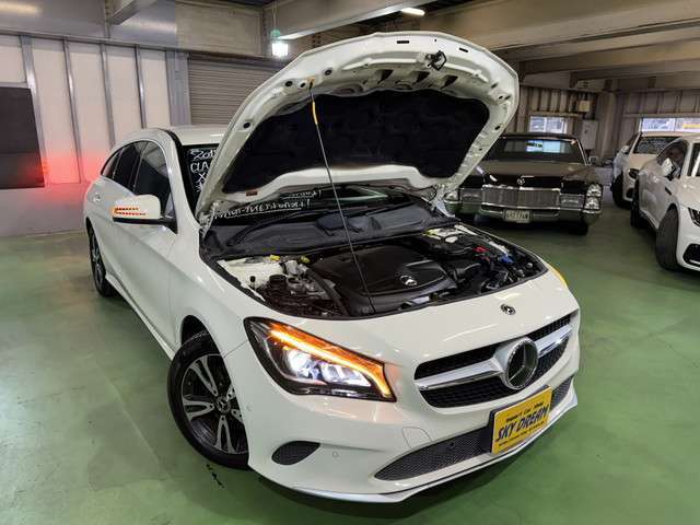 ★MB CLA180 シューティングブレーク X117 後期型 1.6L 入庫です！●アクティブブレーキアシスト！●ディスタンスパイロット！●アップルカープレイ＆アンドロイドオート！●パワーシート！