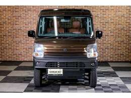エブリィジョインターボ4WD！ベンツ純正シトリンブラウン全塗装　リフトアップ　14インチタイヤホイール新品装着　車両の詳細は画像コメントをご覧ください。