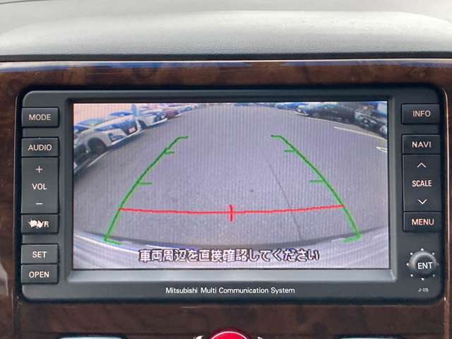 【バックモニター】後退時に後方の安全確認が出来て安心です！！