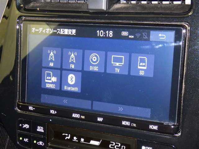 ブルートゥースオーディオ機能付です！お持ちの　i-Pоdなどで音楽を楽しめます。