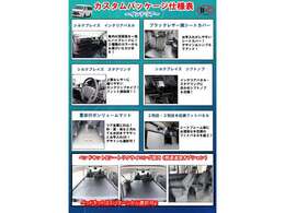 カスタム一覧＋ベッドキット＆シートリクライニング加工含まれておりこの価格！パーツ代・取付工賃を含めると103万円相当が総額にコミコミとプライスも抑えてのご紹介♪追加のカスタムも大歓迎です♪