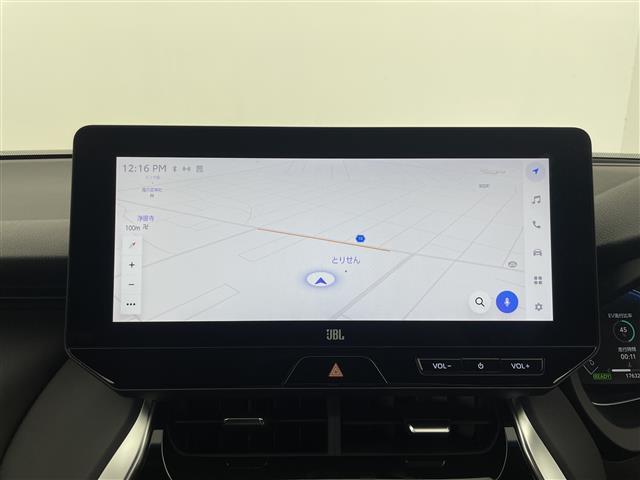 【高精細12.3インチ純正SDナビ】通常のSDナビだけでなく、ディスプレイオーディオ機能も付いています！フルセグTV、Bluetooth機能も！