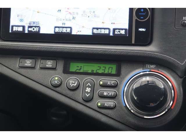 【オートエアコン】温度だけ設定すれば後は車におまかせ♪