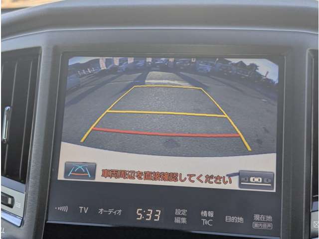 バックカメラ付きなので車庫入れも安心楽々です(^^)/