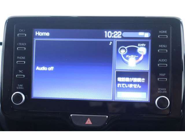 ディスプレイオーディオ搭載車！Bluetooth機能も搭載してますし、フルセグでテレビも見れます（ナビ機能のご利用は別途お手続きが必要になる場合があります）