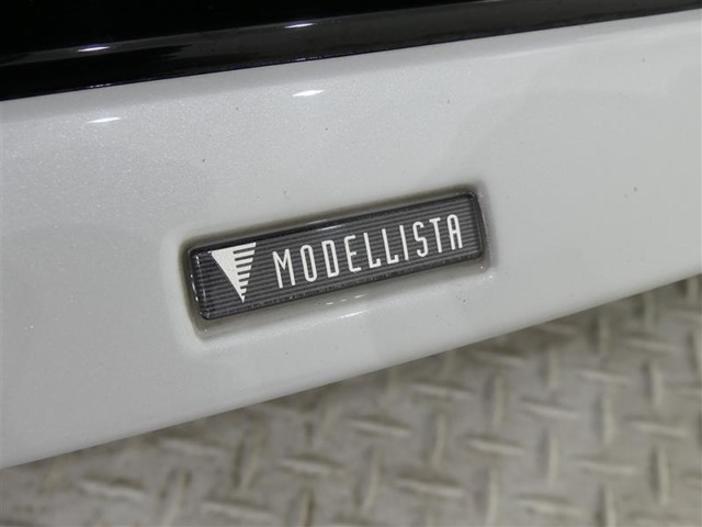 MODELLISTAのフロントスポイラーが装備されてます。