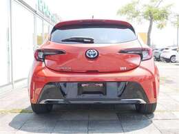 真後ろから見た状態です。